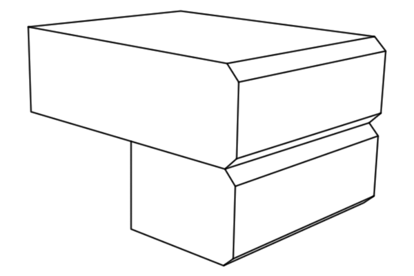 Bird's beak - edge profile